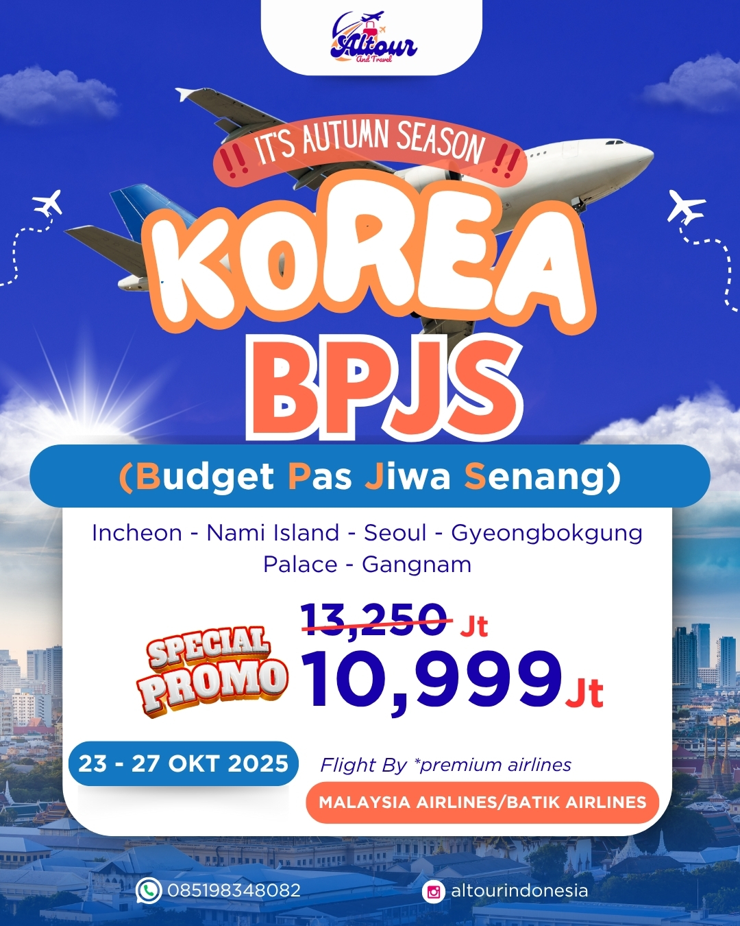 Altour Indonesia, Korea